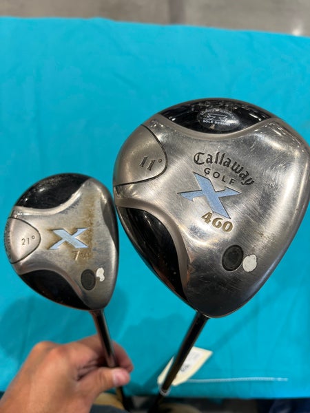 Women's Callaway X460 Driver and 7 Wood Right Handed Ladies Flex 11 Loft (Used)