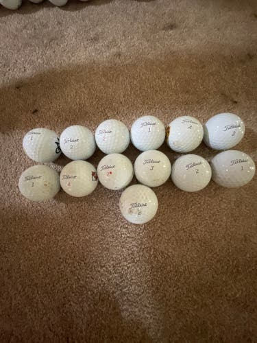 Titleist Pro V1 Balls 12 Pack (1 Dozen) (Used)