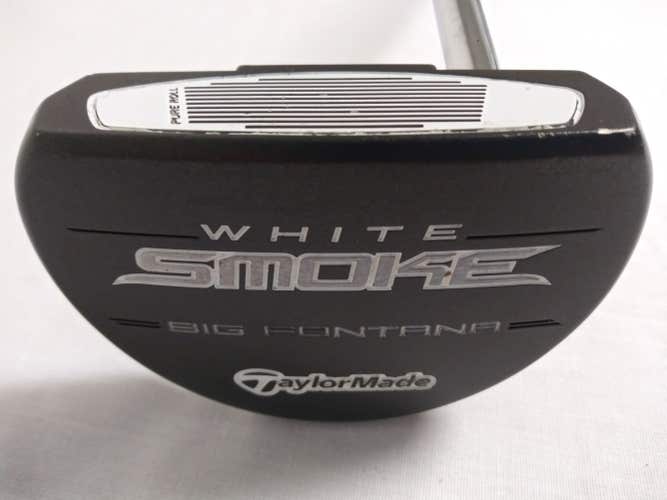 Taylor Made White Smoke Big Fontana Putter 34" (Mallet, Black Finish) Golf Club