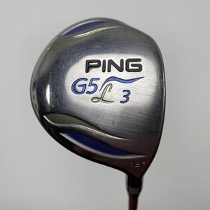 Ping G5 Ladies 3 Fairway Wood 18* Aldila NV Pink 55g Ladies Graphite Womens RH