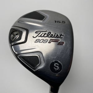 Titleist 909 F2 3 Fairway Wood 15.5* Diamana 75FW 75g Stiff Graphite Mens RH