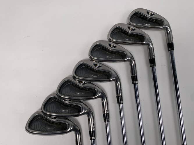 TaylorMade R7 XD Iron Set 4-PW T-Step Ultralite Stiff Steel Mens RH