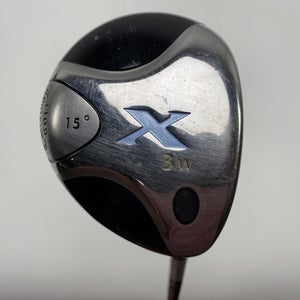 Callaway X 3 Fairway Wood 15* Fujikura Gems UltraLight 55g Ladies RH