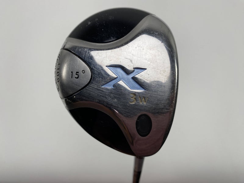 Callaway X 3 Fairway Wood 15* Fujikura Gems UltraLight 55g Ladies RH