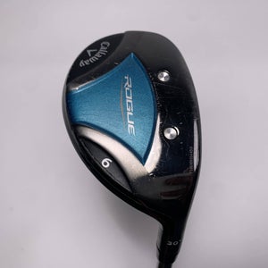 Callaway Rogue 6 Hybrid 30* Aldila Quaranta 40g Ladies Graphite Womens RH