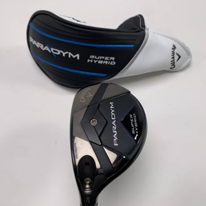 Callaway Paradym Super 3 Hybrid 21* Tour AD HY-65R 65g Regular LH HC NEW
