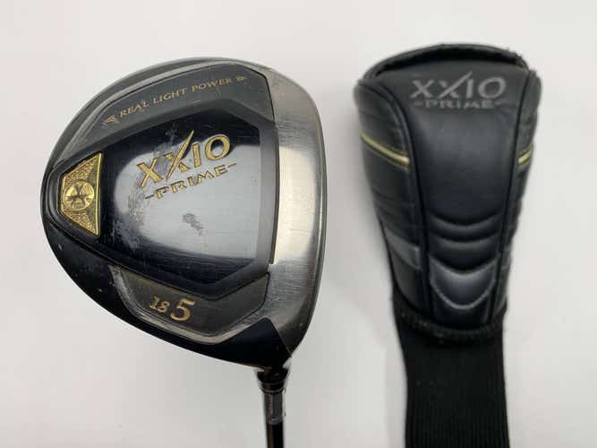 XXIO Prime 10 5 Fairway Wood 18* Prime SP-1000 Flex 2212 38g Regular RH HC
