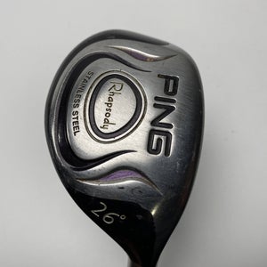 Ping Rhapsody 5 Hybrid 26* ULT 129 Ultra Light Ladies Graphite Womens RH