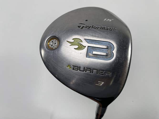 TaylorMade Burner 2008 3 Fairway Wood 15* REAX 49g Ladies Graphite Womens RH