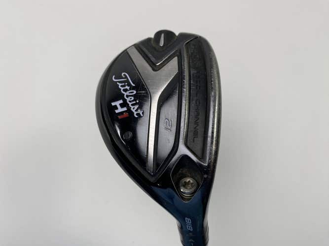 Titleist 818 H1 3 Hybrid 21* Tensei Blue CK Series 70g Regular Graphite Mens RH