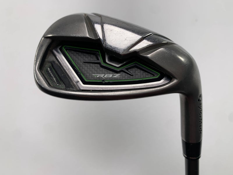 TaylorMade RocketBallz Pitching Wedge PW 65g Stiff Graphite Mens RH