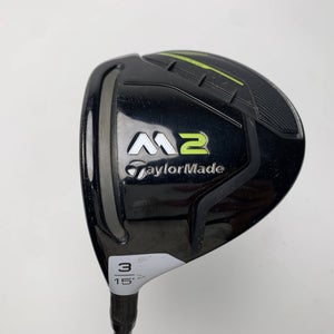 TaylorMade M2 2019 3 Fairway Wood 15* REAX 55g Regular Graphite Mens LH