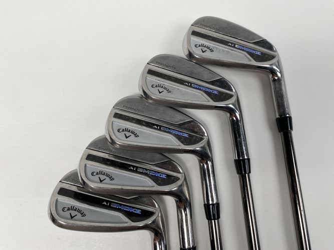 Callaway Paradym Ai Smoke Iron Set 7-PW+GW ATTAS Speed Series 50g Regular RH