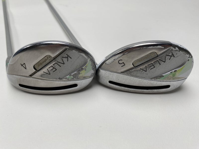 TaylorMade Kalea Ladies 4 & 5 Hybrid Set 22* 25* Kalea 45g Ladies RH Undersize