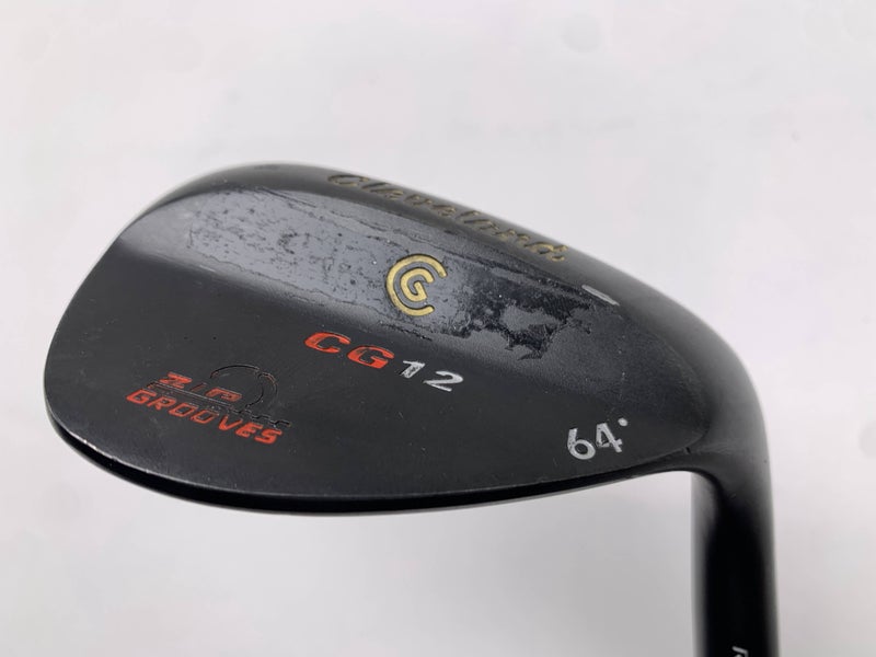 Cleveland CG12 Black Pearl Wedge 64* True Temper DG S300 105 Stiff Steel Mens RH