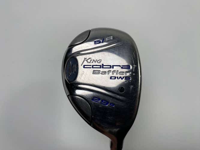 Cobra Baffler DWS 2008 5 Hybrid 29* Aldila 50g Ladies Graphite Womens RH