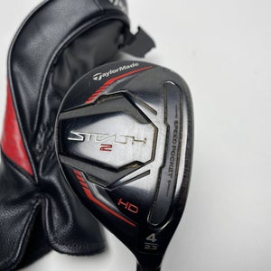 TaylorMade Stealth 2 HD 4 Hybrid 23* Fujikura Speeder NX Regular Graphite RH HC