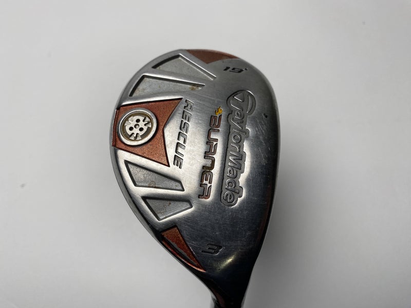 TaylorMade Burner Rescue 3 Hybrid 19* REAX SuperFast 65g Senior Graphite Mens RH