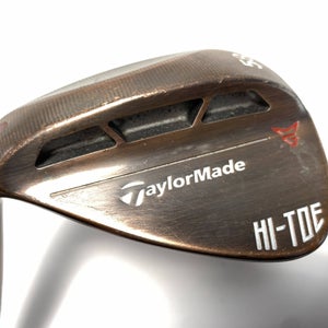 TaylorMade HI-TOE RAW Wedge 58* KBS Hi-Rev 2.0 Wedge Steel Mens LH