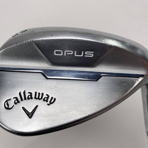 Callaway Opus Brushed Chrome Wedge 58* 10 Project X Catalyst Wedge Graphite RH
