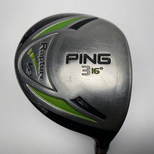 Ping Rapture V2 3 Fairway Wood 16* JAVLNFX M7 Regular Graphite Mens RH