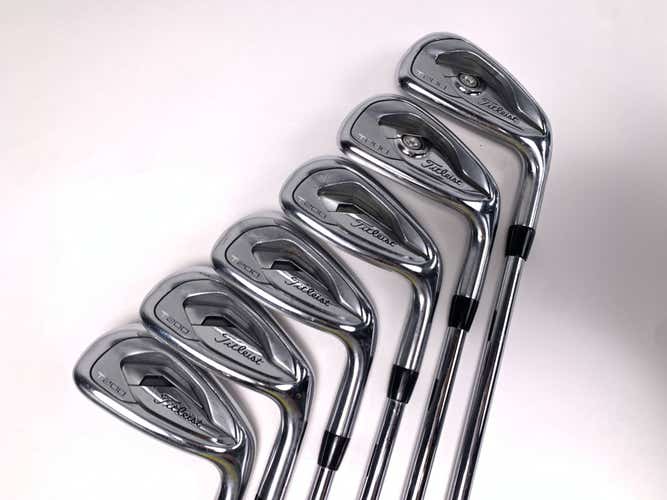 Titleist T200 Iron Set 6-PW+GW NS Pro 850GH Stiff Steel Mens RH Midsize +.5''