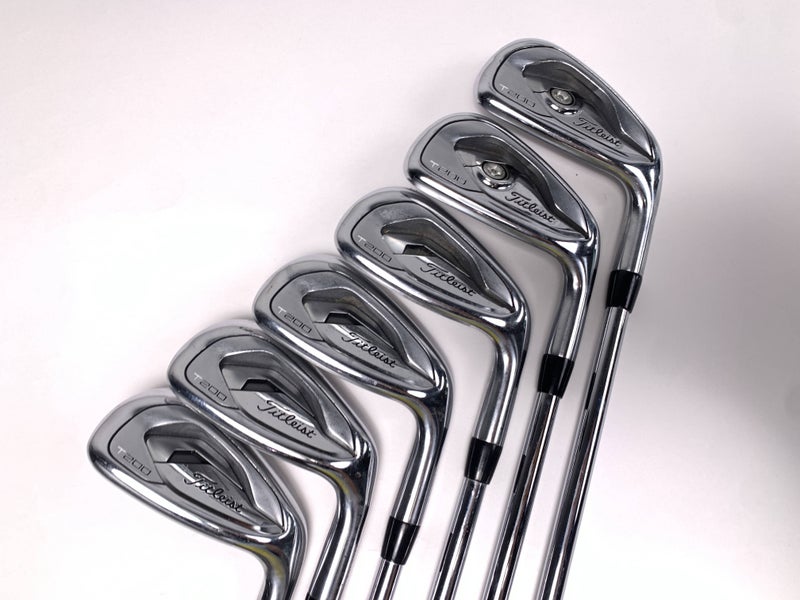 Titleist T200 Iron Set 6-PW+GW NS Pro 850GH Stiff Steel Mens RH Midsize +.5''