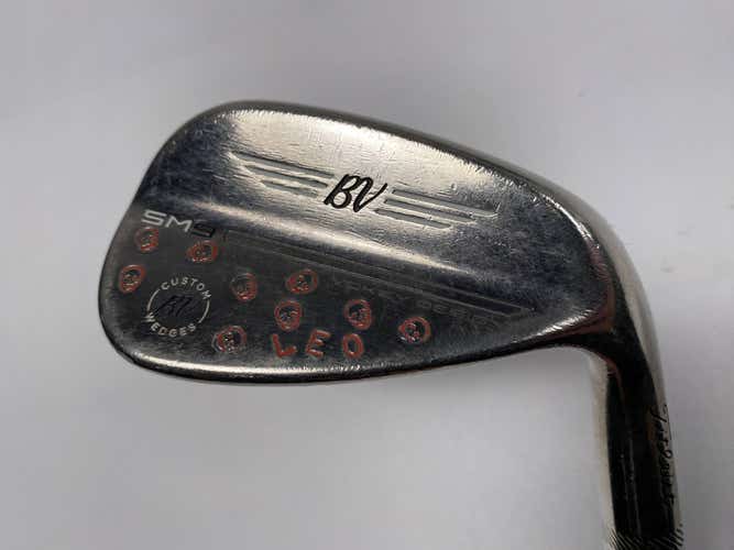 Titleist Vokey SM9 Brushed Steel Custom PW 46* 10F AMT Tour White S200 Stiff RH