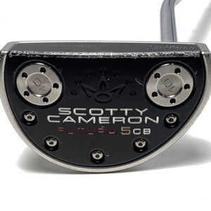 Scotty Cameron Futura 5CB Putter 35" SuperStroke Tour 2.0 Mens RH