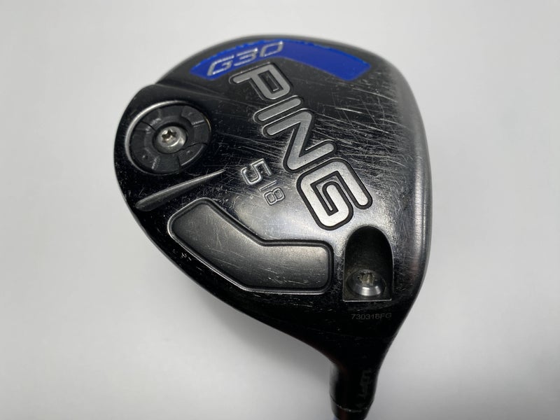 Ping G30 5 Fairway Wood 18* TFC 419 Soft Regular Senior RH Midsize Grip