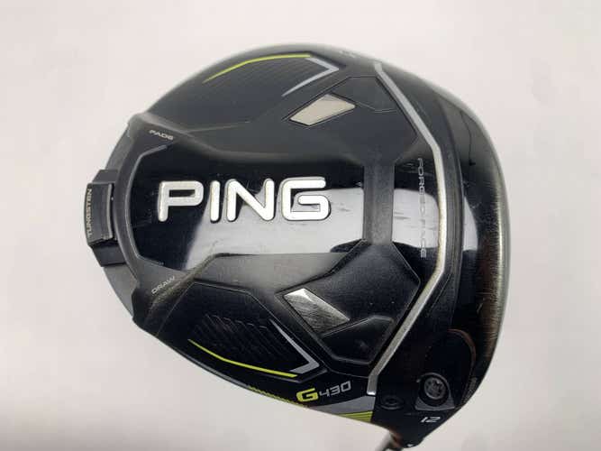 Ping G430 Max Driver 12* Alta CB Soft Regular 55g Senior Graphite Mens RH
