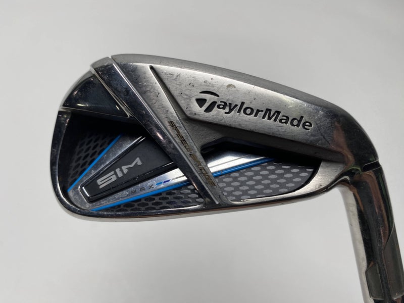 TaylorMade SIM MAX Single 6 Iron Fujikura Ventus Blue 6R Regular RH