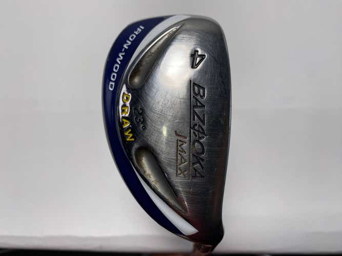 Tour Edge Bazooka Jmax Draw 7 Single 4 Iron Bazooka Draw Senior Graphite Mens RH