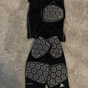 Adidas climacool padded shirt & shorts Football/lacrosse or flag