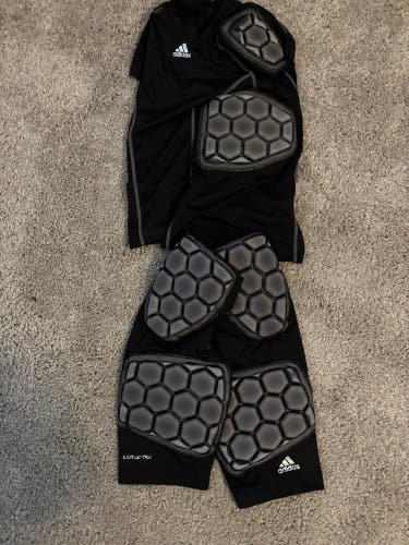 Adidas climacool padded shirt & shorts Football/lacrosse or flag