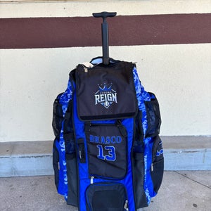 Blue Boombah Superpack Catcher's Bag