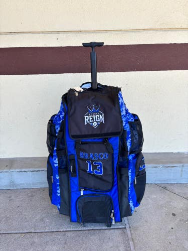 Blue Boombah Superpack Catcher's Bag