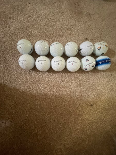 TaylorMade TP5X Balls 12 Pack (1 Dozen) (Used)