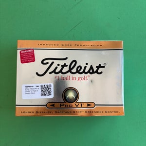 New Titleist Pro V1 Balls 12 Pack