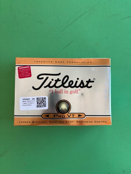 New Titleist Pro V1 Balls 12 Pack