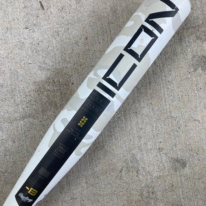 2025 Rawlings Icon Composite Bat USSSA Certified (-8) Composite 24 oz 32" (Used)
