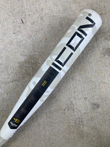2025 Rawlings Icon Composite Bat USSSA Certified (-8) Composite 24 oz 32" (Used)