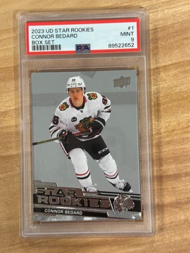 Connor Bedard Star Rookies Psa 9