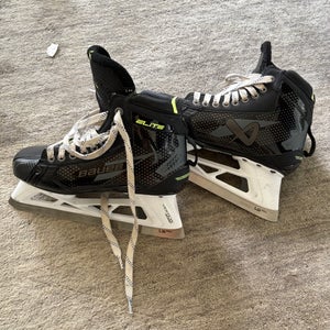 Bauer Elite Hockey Goalie Skates Regular Width 7 (Used)