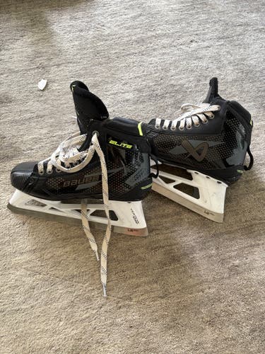 Bauer Elite Hockey Goalie Skates Regular Width 7 (Used)