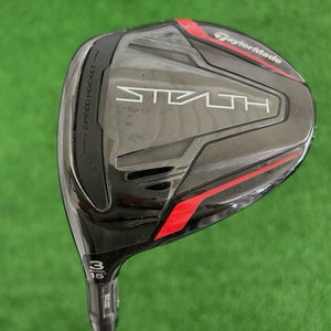 LH Taylormade Stealth 15 Degree Fairway 3 Wood / Stiff