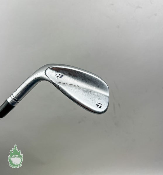 LH Tour Issue TaylorMade Milled Grind 3 SB Wedge 54*-11 S400 Stiff Steel Golf