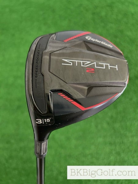 LH Taylormade Stealth 2 Fairway 15 Degree 3 Wood / Stiff