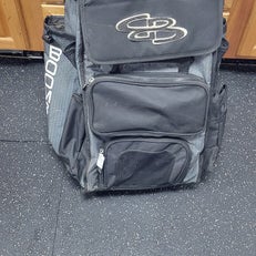 Used BoomBah LARGE BACKPACK BB/SB Player Backpack Black 11497-S000150847