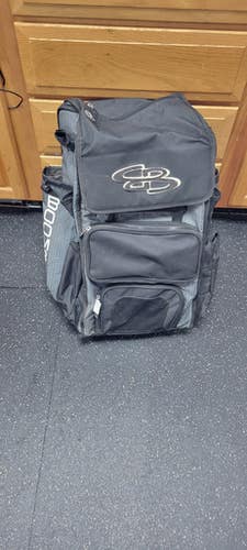 Used BoomBah LARGE BACKPACK BB/SB Player Backpack Black 11497-S000150847